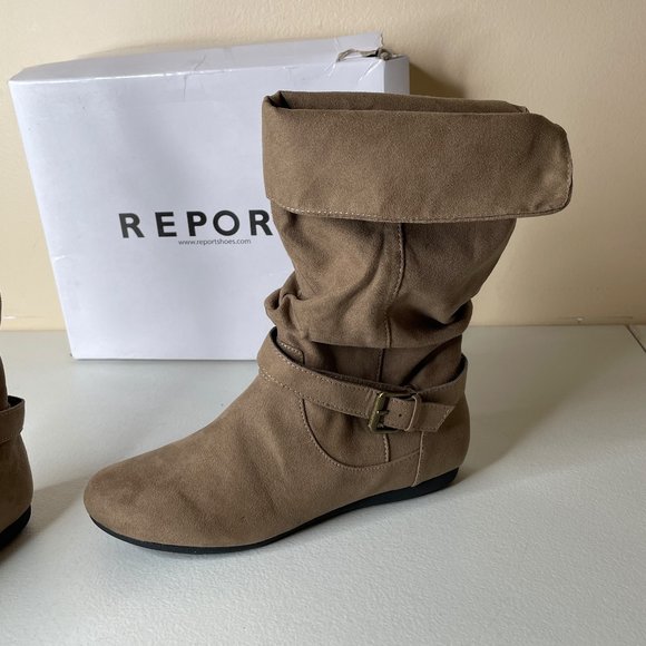 Report Footwear Emmy Taupe Boots 7 - Picture 11 of 15